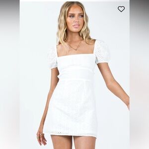 NWT! Princess Polly Havena Anglaise Mini Dress